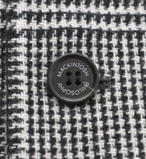 MACKINTOSH PHILOSOPHY「【予約販売】HEAT TWEED WELLINGTON（ウェリントン）middle button through」|ステンカラーコート|