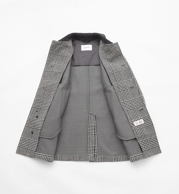 MACKINTOSH PHILOSOPHY「【予約販売】HEAT TWEED WELLINGTON（ウェリントン）middle button through」|ステンカラーコート|
