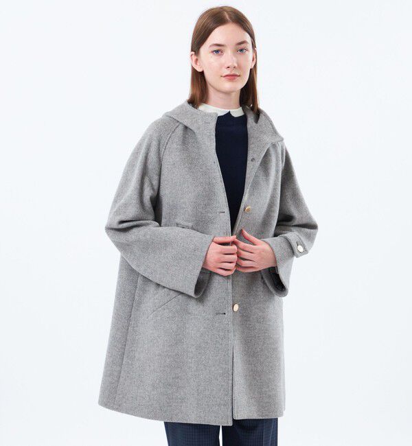 MACKINTOSH PHILOSOPHY「【予約販売】【WELBURY HOOD(ウェルベリーフード)】ウールメルトン」|その他|グレー