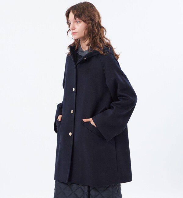 MACKINTOSH PHILOSOPHY「【予約販売】【WELBURY HOOD(ウェルベリーフード)】ウールメルトン」|その他|ネイビー
