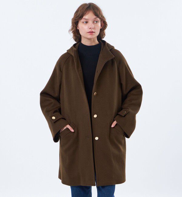 MACKINTOSH PHILOSOPHY「【予約販売】【WELBURY HOOD(ウェルベリーフード)】ウールメルトン」|その他|ブラウン