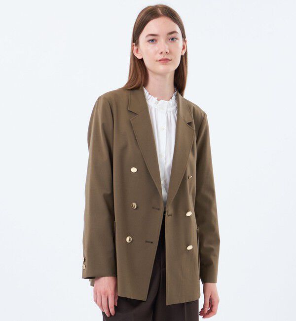 MACKINTOSH PHILOSOPHY「【WEB&一部店舗限定】ダブルブレストジャケット」|テーラードジャケット|ベージュ