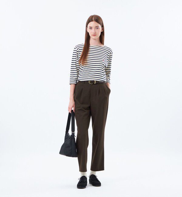 MACKINTOSH PHILOSOPHY「バッキンガムベア ワッペンボーダーロンT」|Tシャツ・カットソー|