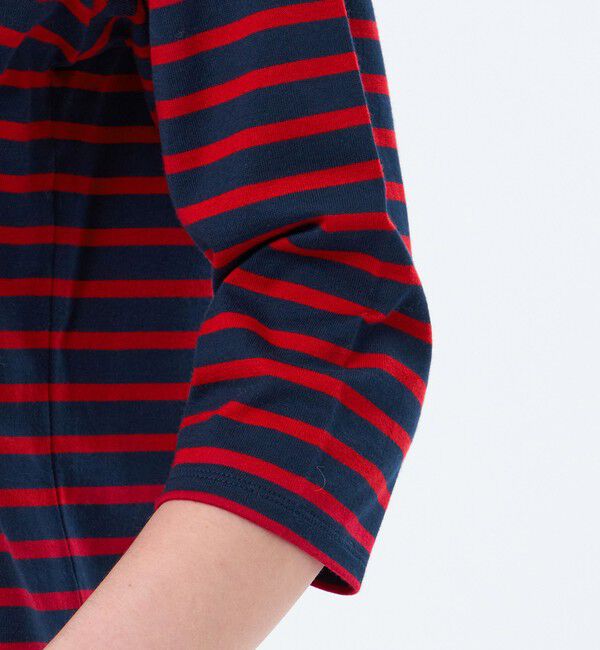 MACKINTOSH PHILOSOPHY「バッキンガムベア ワッペンボーダーロンT」|Tシャツ・カットソー|