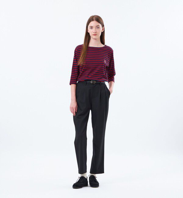 MACKINTOSH PHILOSOPHY「バッキンガムベア ワッペンボーダーロンT」|Tシャツ・カットソー|
