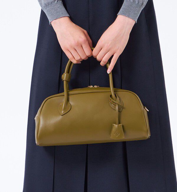 MACKINTOSH PHILOSOPHY「【LEE11月号/蛯原友里さん着用】LUCKENBOOTH（ラッケンブースボストンバッグ）ロングフォルム」|ボストンバッグ|