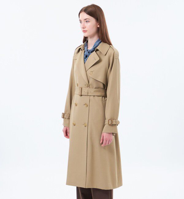 MACKINTOSH PHILOSOPHY「【WELBURY TRENCH(ウェルベリートレンチ)】梳毛ウールギャバ」|トレンチコート|
