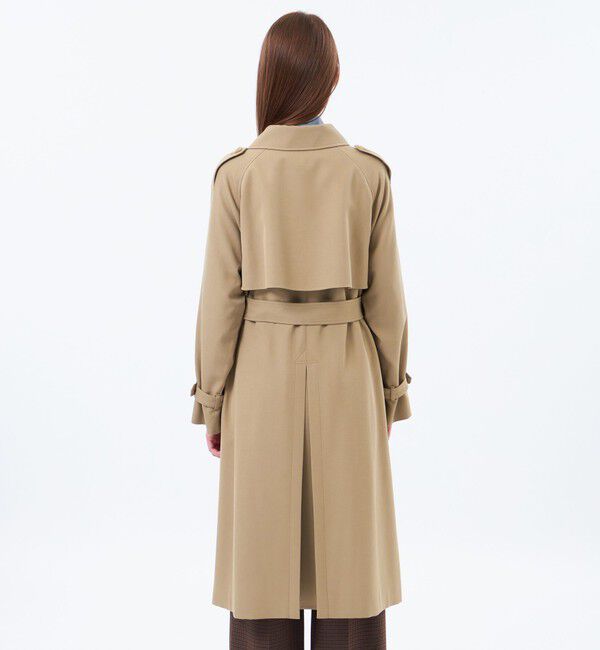 MACKINTOSH PHILOSOPHY「【WELBURY TRENCH(ウェルベリートレンチ)】梳毛ウールギャバ」|トレンチコート|