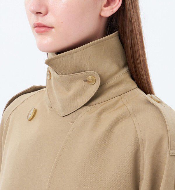 MACKINTOSH PHILOSOPHY「【WELBURY TRENCH(ウェルベリートレンチ)】梳毛ウールギャバ」|トレンチコート|