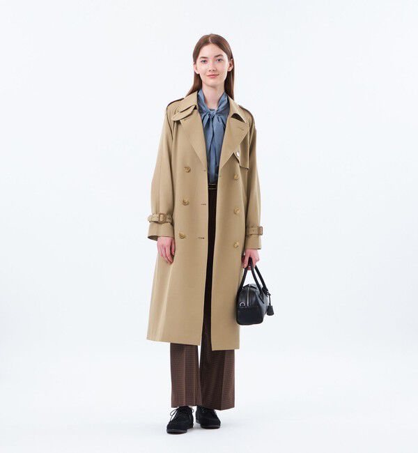 MACKINTOSH PHILOSOPHY「【WELBURY TRENCH(ウェルベリートレンチ)】梳毛ウールギャバ」|トレンチコート|
