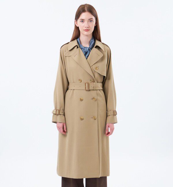 MACKINTOSH PHILOSOPHY「【WELBURY TRENCH(ウェルベリートレンチ)】梳毛ウールギャバ」|トレンチコート|