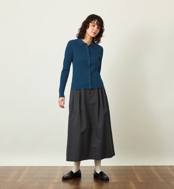 MACKINTOSH PHILOSOPHY「GREY LABEL ニットポロカーディガン」|ニット・セーター|