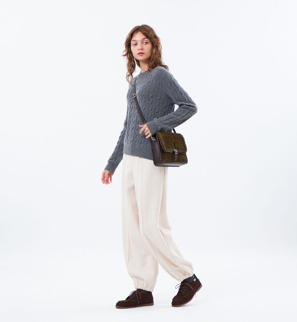 MACKINTOSH PHILOSOPHY「【LEE11月号/蛯原友里さん着用】Hinton（ヒントン）エコファーショルダーバッグ」|ショルダー・メッセンジャー|
