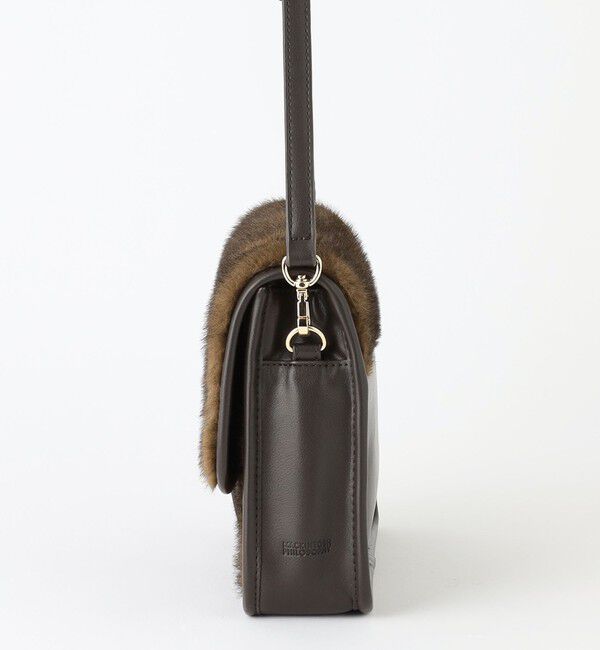 MACKINTOSH PHILOSOPHY「【LEE11月号/蛯原友里さん着用】Hinton（ヒントン）エコファーショルダーバッグ」|ショルダー・メッセンジャー|