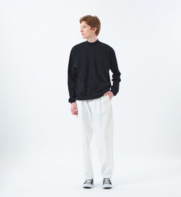 MACKINTOSH PHILOSOPHY「【WEEKENDER】度詰め天竺 モックネックロンＴ」|Tシャツ・カットソー|