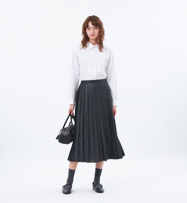 MACKINTOSH PHILOSOPHY「【LEE11月号/蛯原友里さん着用】レギュラーカラーブザムシャツ」|シャツ・ブラウス|