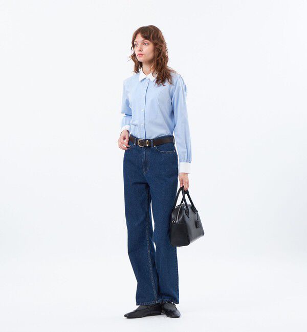 MACKINTOSH PHILOSOPHY「【LEE11月号/蛯原友里さん着用】レギュラーカラーブザムシャツ」|シャツ・ブラウス|
