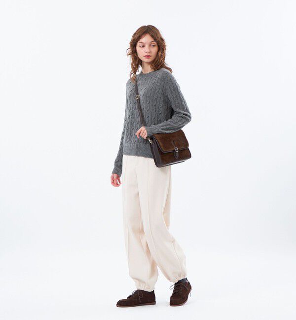 MACKINTOSH PHILOSOPHY「【LEE11月号/蛯原友里さん着用】ニードルジャージーイージースラックス」|その他|