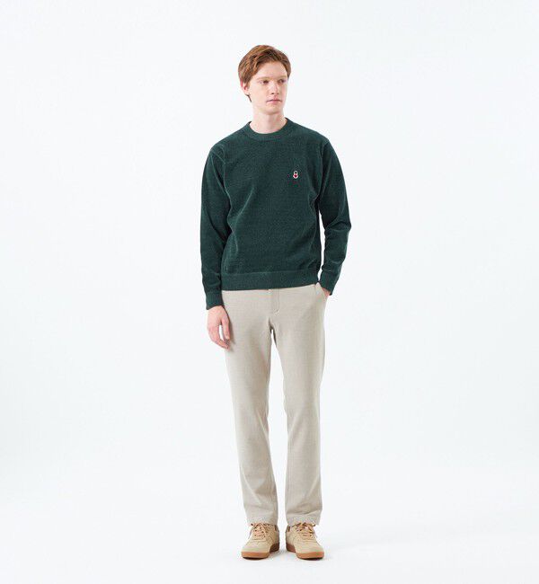 MACKINTOSH PHILOSOPHY「BUCKINGHAM BEAR モールニット クルーネックプルオーバー」|ニット・セーター|