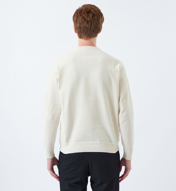 MACKINTOSH PHILOSOPHY「BUCKINGHAM BEAR モールニット クルーネックプルオーバー」|ニット・セーター|