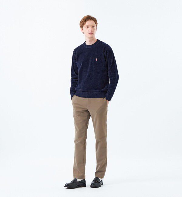 MACKINTOSH PHILOSOPHY「BUCKINGHAM BEAR モールニット クルーネックプルオーバー」|ニット・セーター|