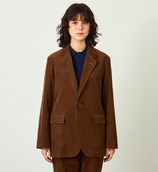 MACKINTOSH PHILOSOPHY「GREY LABEL　コーデュロイボクシージャケット」|テーラードジャケット|
