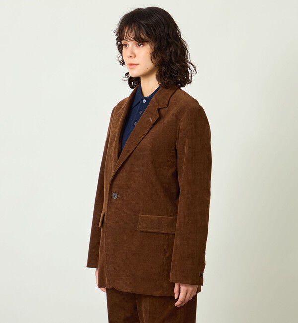MACKINTOSH PHILOSOPHY「GREY LABEL　コーデュロイボクシージャケット」|テーラードジャケット|
