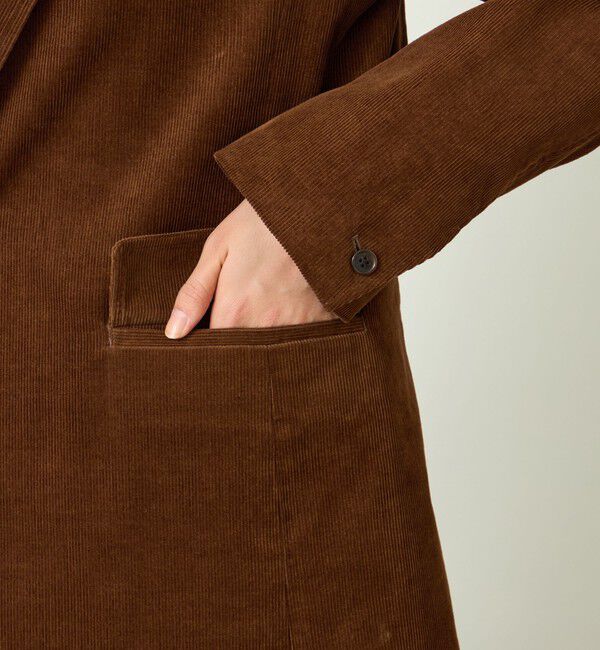 MACKINTOSH PHILOSOPHY「GREY LABEL　コーデュロイボクシージャケット」|テーラードジャケット|