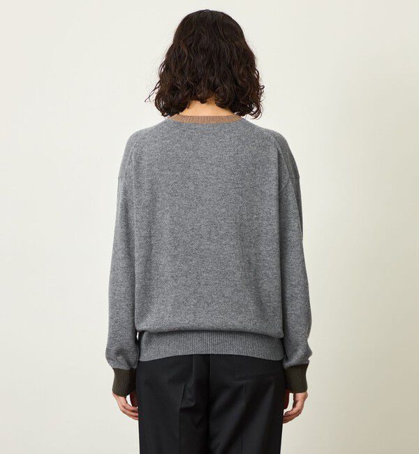 MACKINTOSH PHILOSOPHY「GREY LABEL ウールカシミヤバイカラーニット」|ニット・セーター|