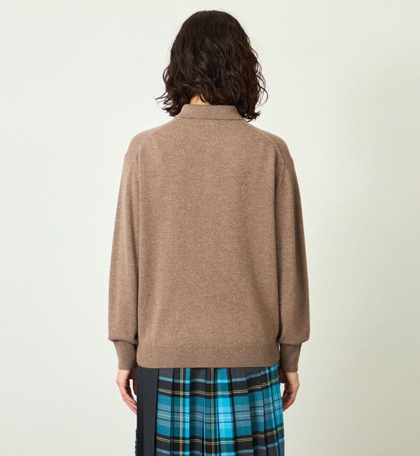 MACKINTOSH PHILOSOPHY「GREY LABEL ウールカシミヤ ポロニット」|ニット・セーター|