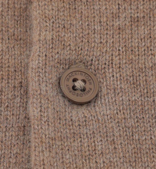 MACKINTOSH PHILOSOPHY「GREY LABEL ウールカシミヤ ポロニット」|ニット・セーター|