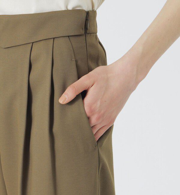  「クリアツイルテーパードパンツ」|その他|