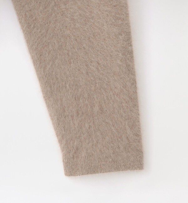  「【FOX CASHMERE】ファーニットジャケット」|ニット・セーター|