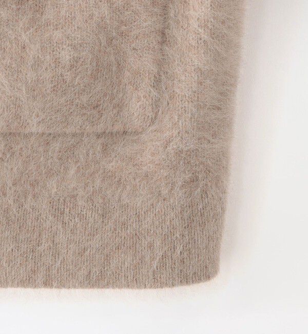  「【FOX CASHMERE】ファーニットジャケット」|ニット・セーター|