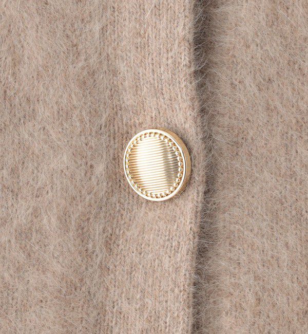  「【FOX CASHMERE】ファーニットジャケット」|ニット・セーター|