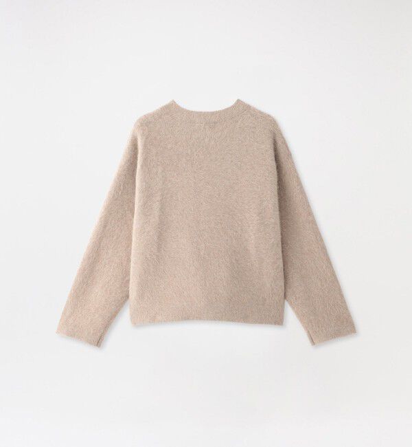  「【FOX CASHMERE】ファーニットジャケット」|ニット・セーター|