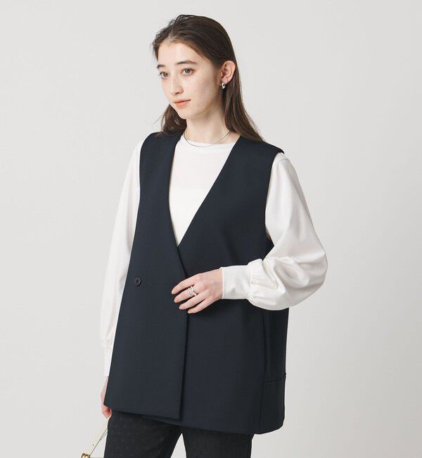 UNITED ARROWS「ポンチ ロングスリーブ カットソー」|Tシャツ・カットソー|WHITE