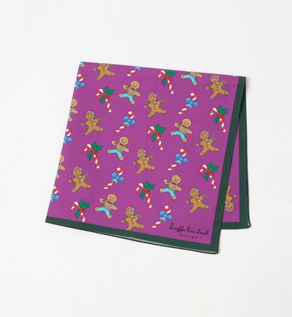 UNITED ARROWS「＜Dieffe Kinloch＞バンダナ 26FW」|バンダナ・スカーフ|PURPLE