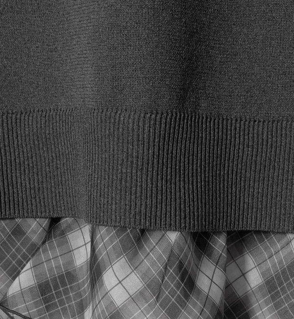 UNITED ARROWS「オーガンジー フリル マルチウェイ カーディガン」|カーディガン|