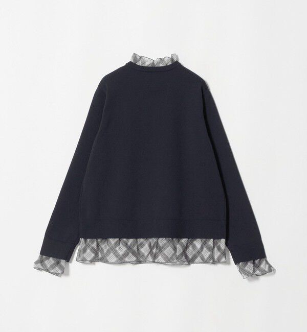 UNITED ARROWS「オーガンジー フリル マルチウェイ カーディガン」|カーディガン|