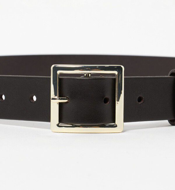 UNITED ARROWS green label relaxing「GLR レザー スクエア 30 ベルト」|ベルト|