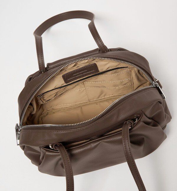 UNITED ARROWS green label relaxing「＜PARTE＞2WAYギャザーボストンバッグ はっ水」|ショルダー・メッセンジャー|