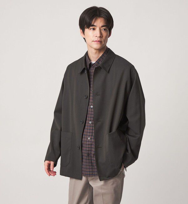 UNITED ARROWS green label relaxing「ウォッシャブル サージ カバーオール ジャケット -2WAYストレッチ-」|その他|