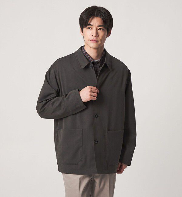 UNITED ARROWS green label relaxing「ウォッシャブル サージ カバーオール ジャケット -2WAYストレッチ-」|その他|