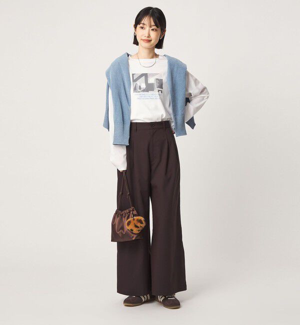 UNITED ARROWS green label relaxing「フォト ロングスリーブ Tシャツ」|Tシャツ・カットソー|