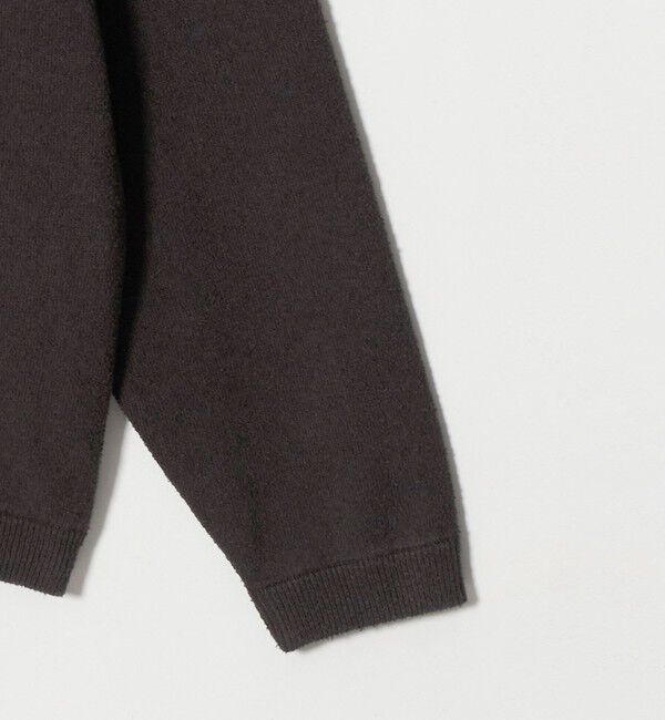 UNITED ARROWS green label relaxing「ブークレ サドル ヘンリーネック 長袖 ニット」|ニット・セーター|