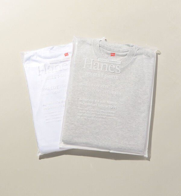 BEAUTY&YOUTH UNITED ARROWS「【別注】 ＜Hanes（ヘインズ）＞ 3PACK T-SHIRTS/パックTシャツ」|Tシャツ・カットソー|