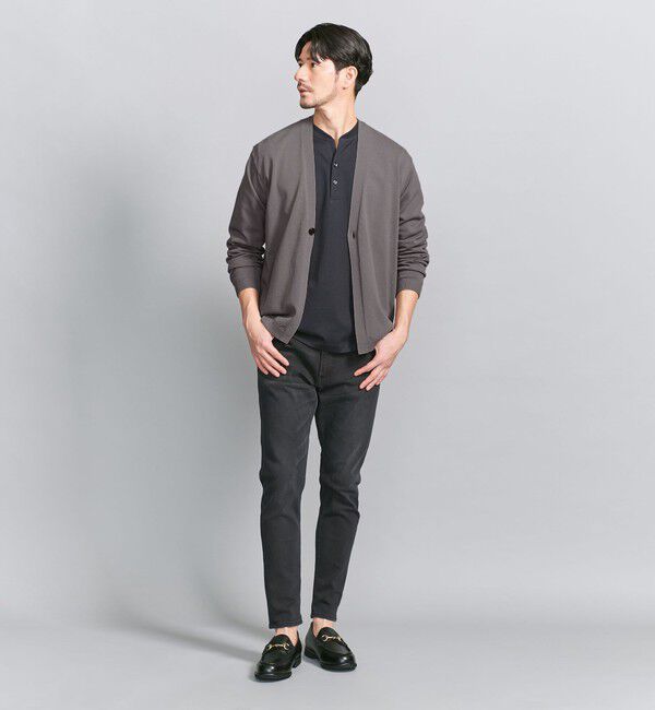 BEAUTY&YOUTH UNITED ARROWS「【WEB限定 WARDROBE SMART】KOUKIN ハイゲージ ニット カーディガン【抗菌・防臭】」|カーディガン|