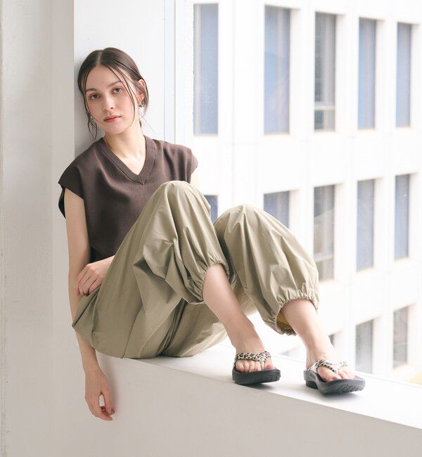 BEAUTY&YOUTH UNITED ARROWS「＜OOFOS＞OOlala Limited レオパード サンダル」|サンダル|