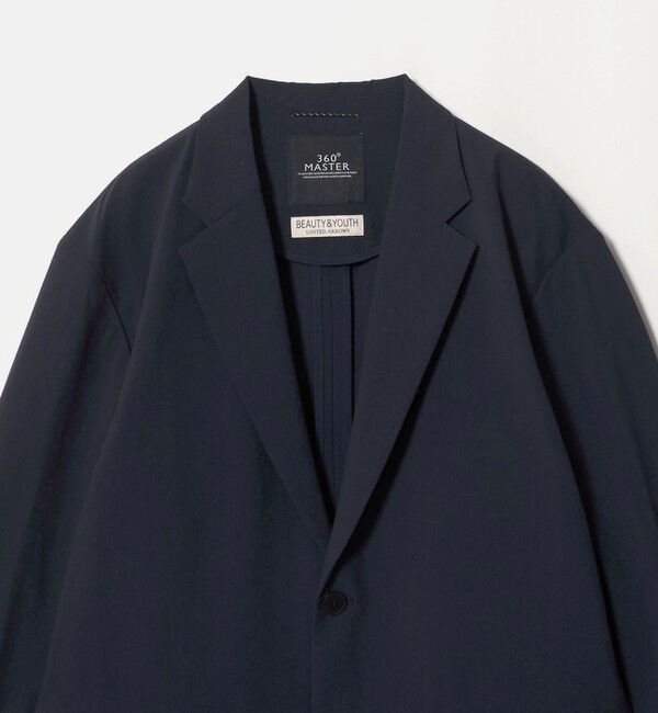 BEAUTY&YOUTH UNITED ARROWS「【WEB限定】360&deg;MASTER イーズ コンフォート 2B ジャケット セットアップ対応 撥水 ストレッチ ウォッシャ」|テーラードジャケット|